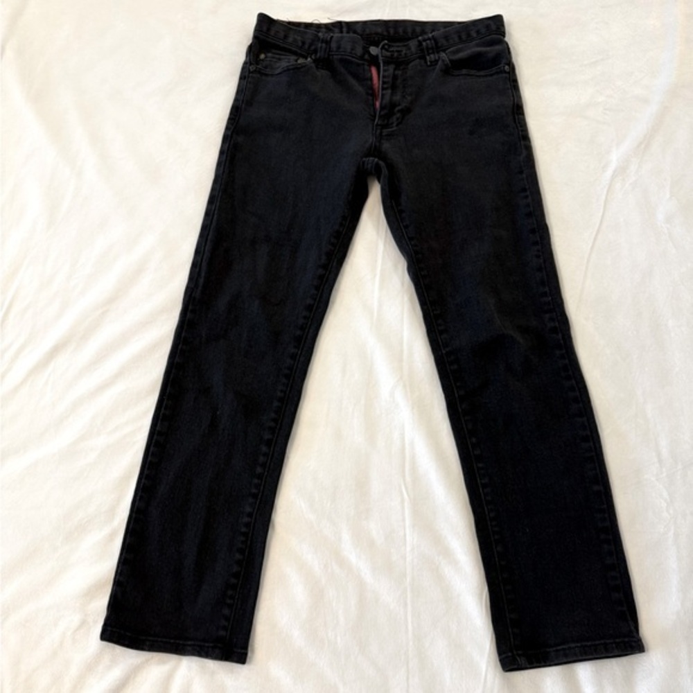 Active R/S Classic Black Straight Jeans